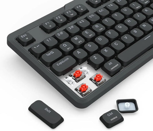 Teclado Mecánico Redragon K706 PRO: 75% Wireless, Gasket Mount & Low-Profile