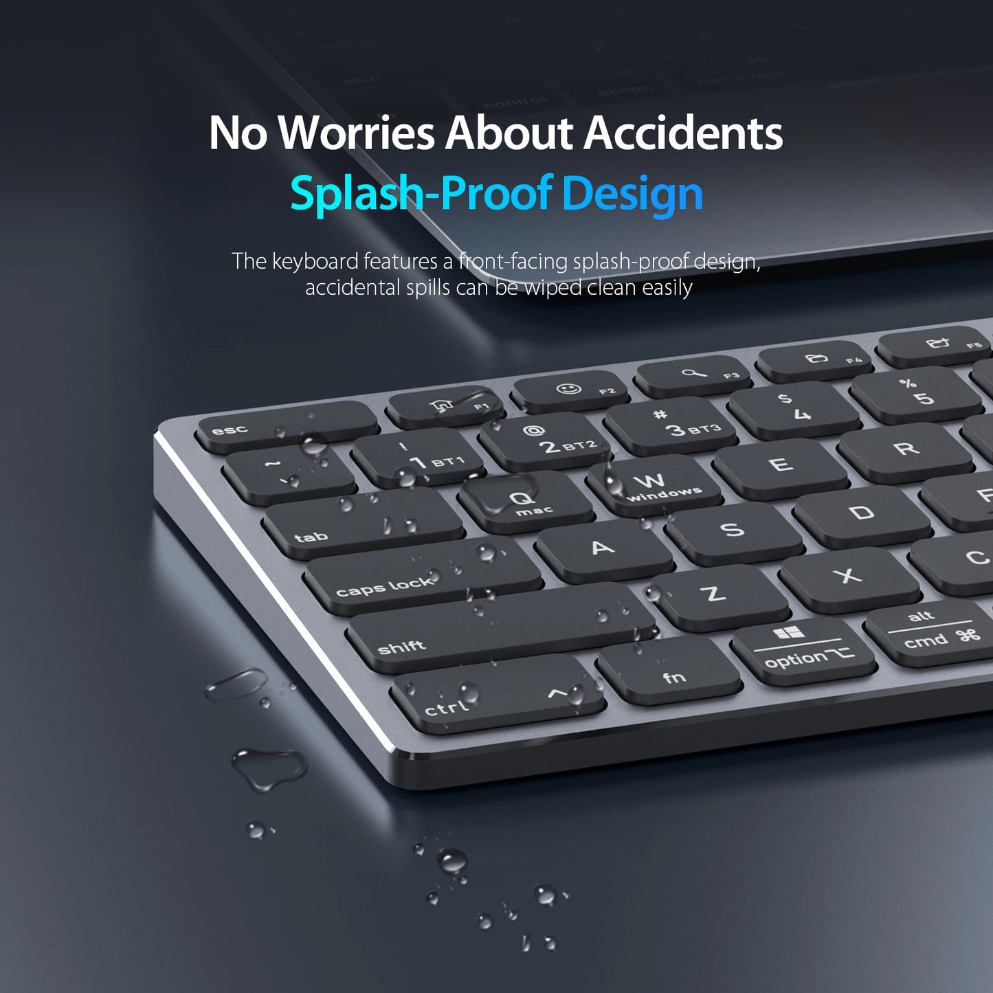 Teclado Dux Ducis Premium: Aluminio Aeroespacial & Bluetooth Multi-Device