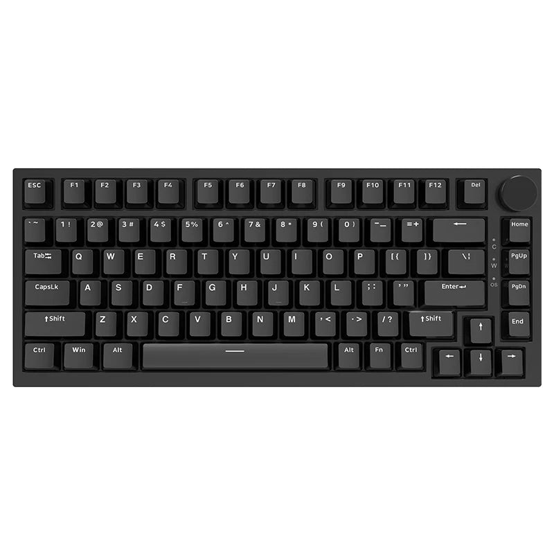 AJAZZ AK820: Teclado Mecánico 75% con Perilla Multimedia