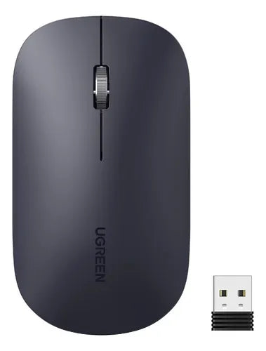 Ugreen Slim Multi-Device: Mouse Bluetooth & 2.4G Ultra-Silencioso