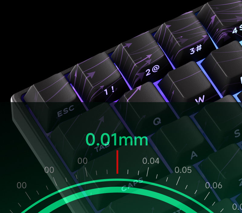 MonsGeek FUN60: Teclado Magnético 8K (Rapid Trigger 0.01mm)