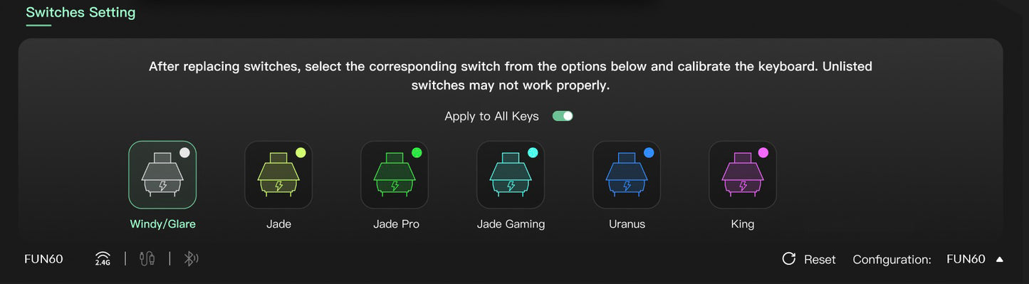 MonsGeek FUN60: Teclado Magnético 8K (Rapid Trigger 0.01mm)