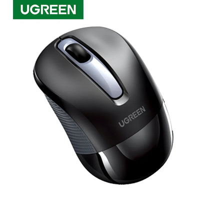 Mouse Ergonómico Ugreen Wireless: Silencioso con 6 Botones & 2400 DPI