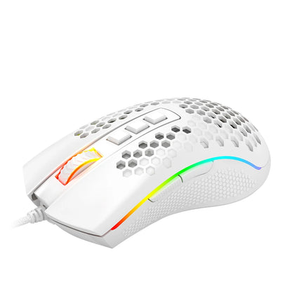 Redragon M808 STORM: Mouse Gamer Ultraligero Honeycomb 12.4K DPI