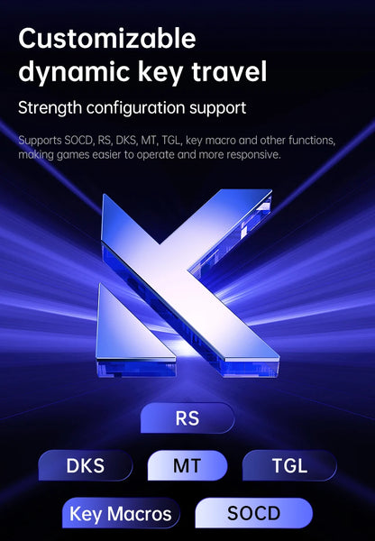 MCHOSE ACE68: Teclado Magnético 8000Hz (Rapid Trigger 0.01mm)