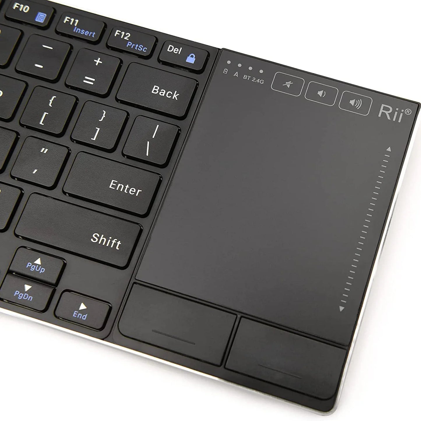 Teclado Inalámbrico Slim con Touchpad: Control Smart TV y Tablet