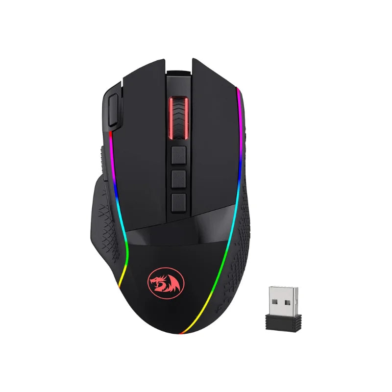 Redragon M991 Armageddon: Wireless de Élite con Botón Rapid Fire