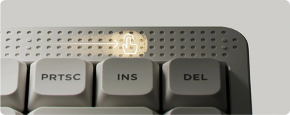 Teclado Mecánico NuPhy Node75: Low-Profile, Gasket Mount & Perilla Pro