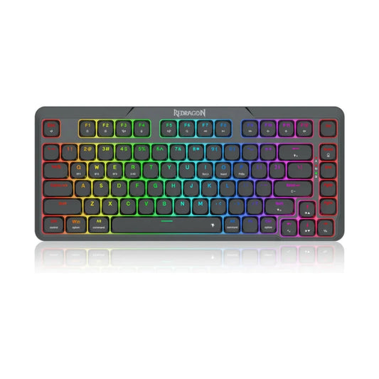 Teclado Mecánico Redragon K706 PRO: 75% Wireless, Gasket Mount & Low-Profile
