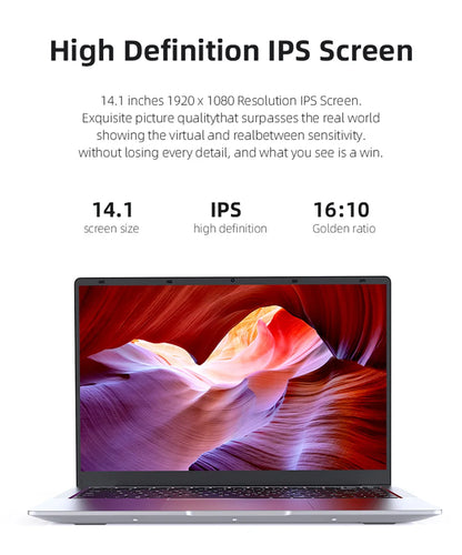 Ultra Slim 14": 12GB RAM + 1TB SSD (Windows 11 Pro)