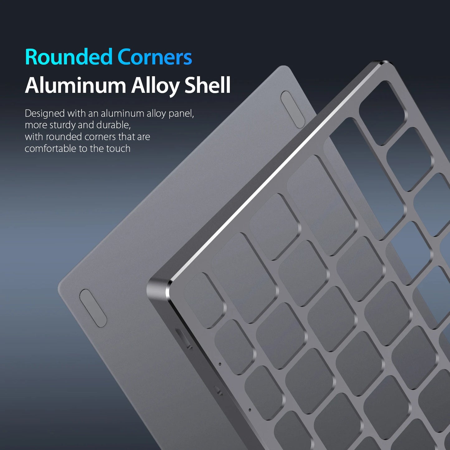 Teclado Dux Ducis Premium: Aluminio Aeroespacial & Bluetooth Multi-Device