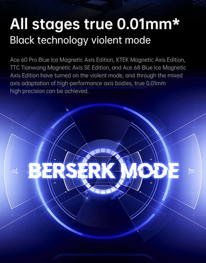 MCHOSE ACE68: Teclado Magnético 8000Hz (Rapid Trigger 0.01mm)