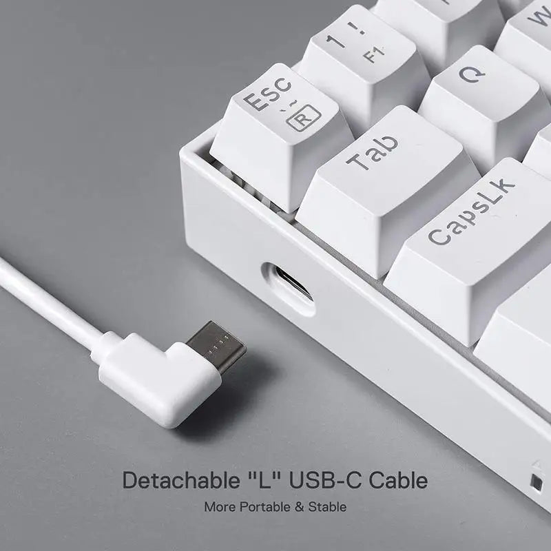 Teclado Mecánico Redragon K630 Dragonborn: 60% RGB & Hot-Swap