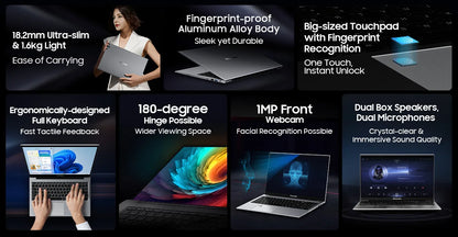 AceBook 8: Intel 16GB RAM + 512GB SSD