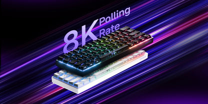 MonsGeek FUN60: Teclado Magnético 8K (Rapid Trigger 0.01mm)