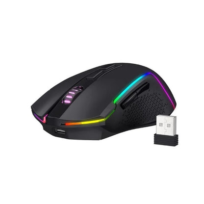 Redragon M693 TRIDENT: Mouse Gamer Tri-Mode (BT, 2.4G y Wired)