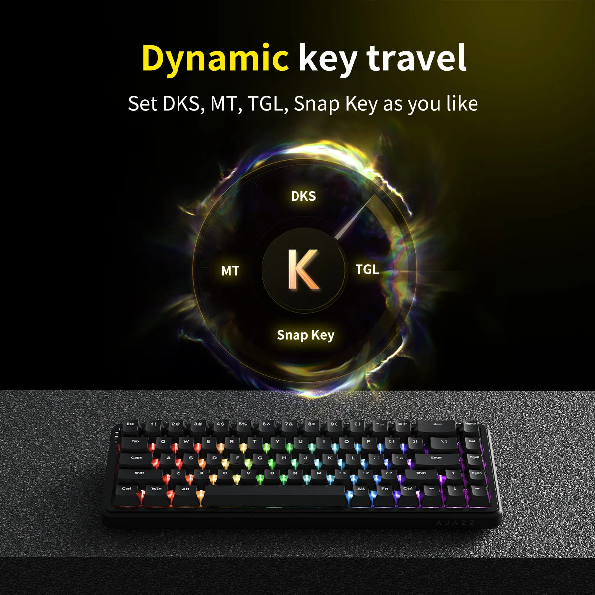 AJAZZ AK680 MAX: Teclado Magnético 8K (E-Sports Edition)