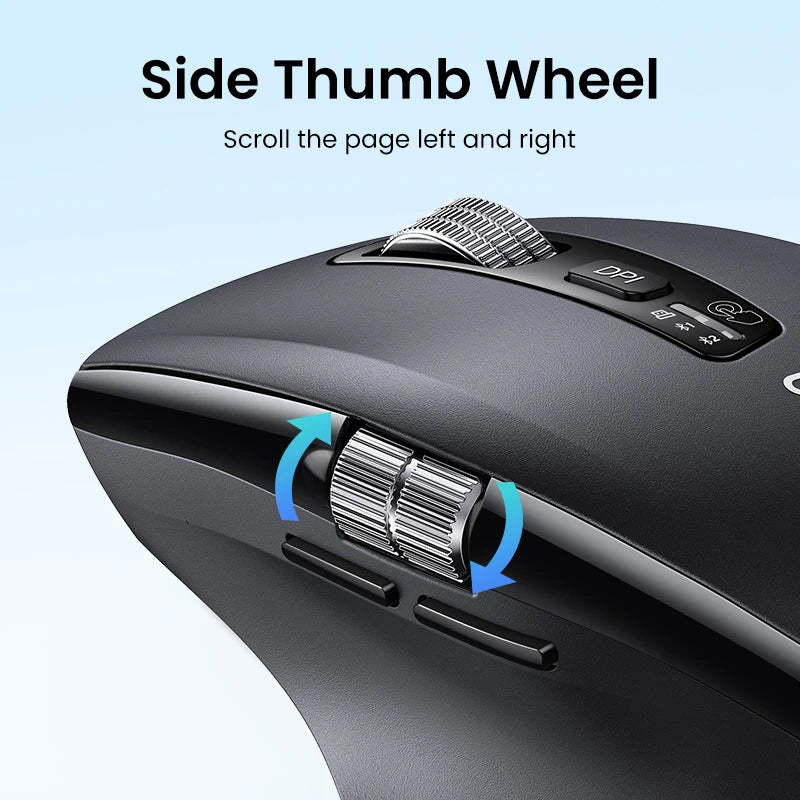 Mouse Ugreen Hyper-Fast Scroll: Bluetooth 5.4 & 5000 DPI Pro