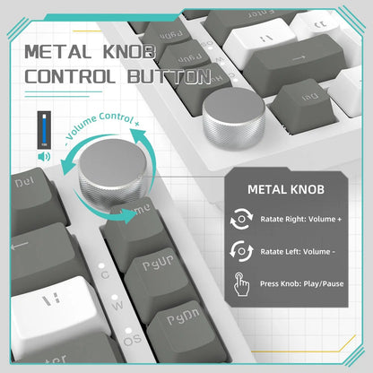 AJAZZ AK820: 75% Custom Hot-Swap & RGB