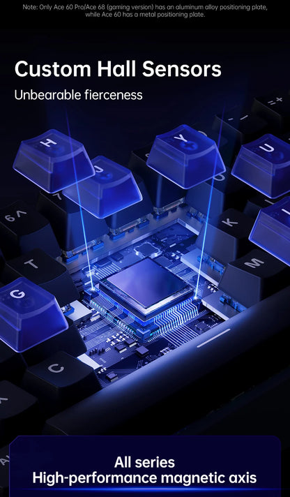 MCHOSE ACE68: Teclado Magnético 8000Hz (Rapid Trigger 0.01mm)