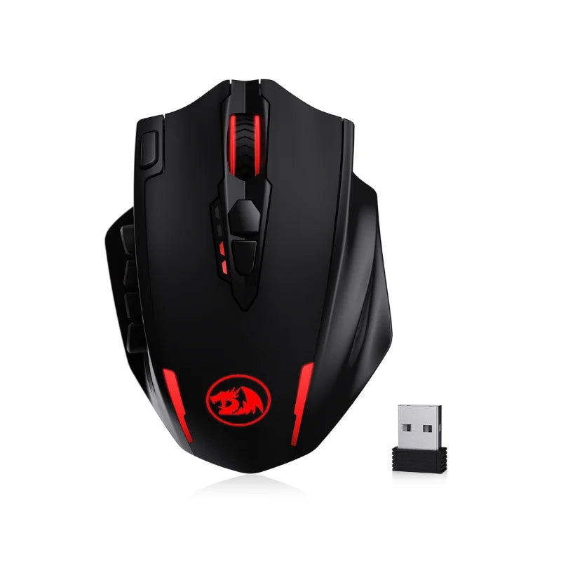 Redragon M913 IMPACT ELITE: Mouse Gamer Wireless & 16 Botones