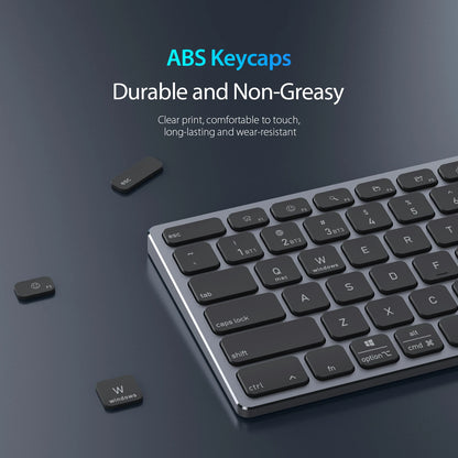 Teclado Dux Ducis Premium: Aluminio Aeroespacial & Bluetooth Multi-Device