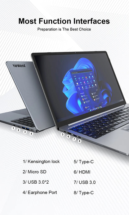 Ninkear A15 Pro: 16" 2.5K + Ryzen 5 (16GB RAM + 1TB SSD)