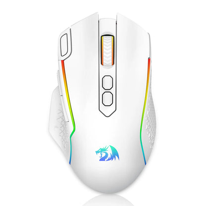 Redragon M810 PRO: Mouse Gamer Wireless con Botón Rapid Fire