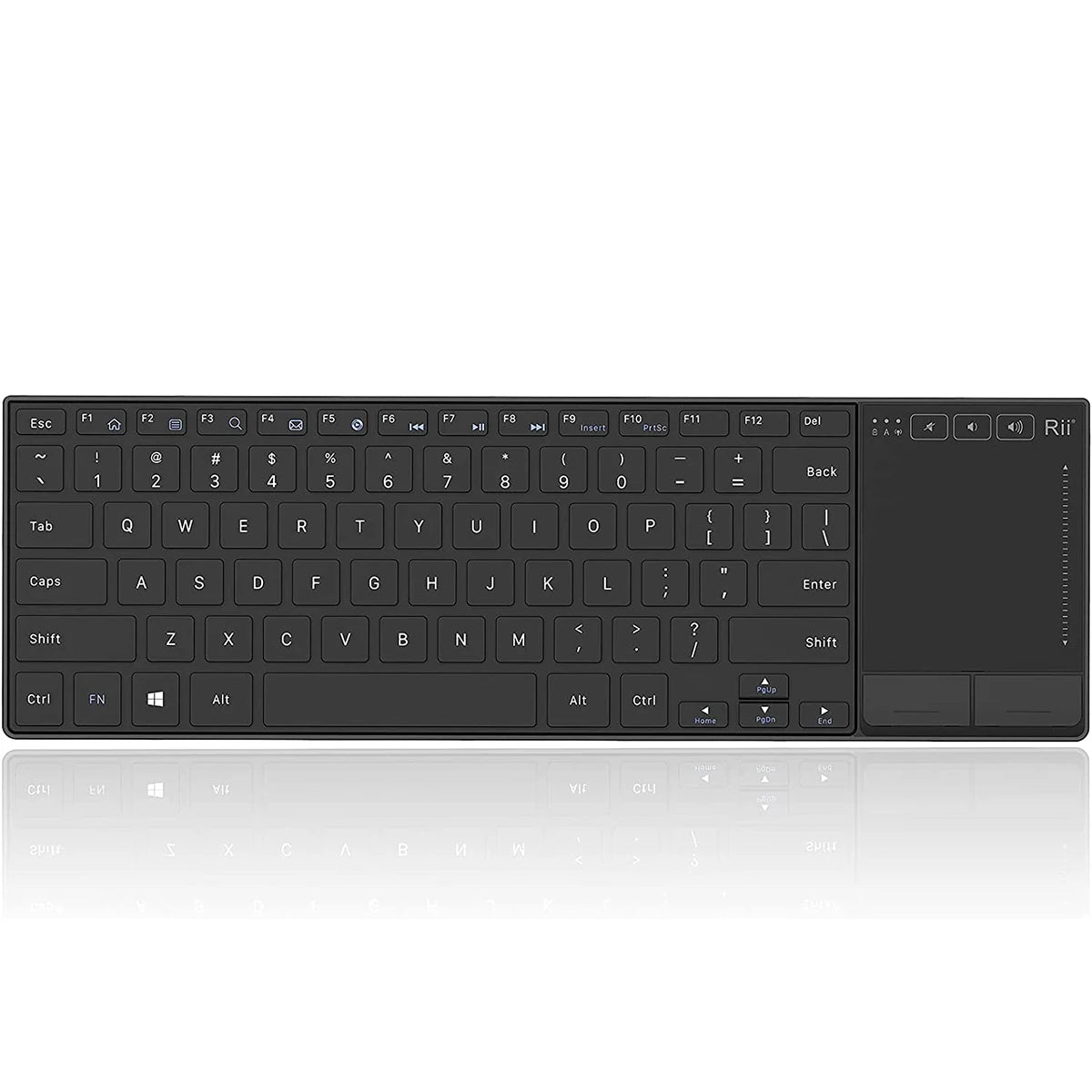 Teclado Inalámbrico Slim con Touchpad: Control Smart TV y Tablet