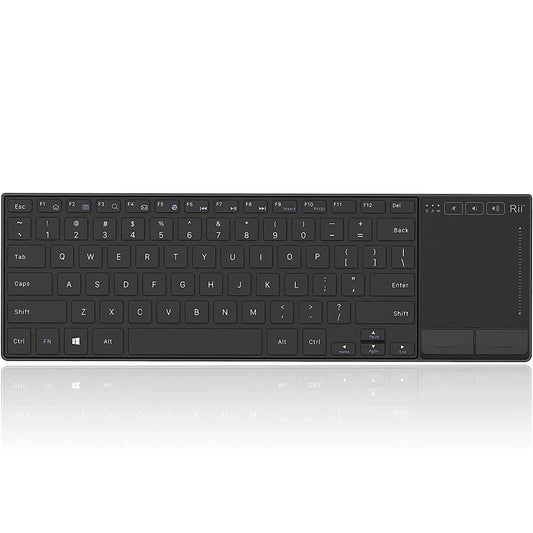 Teclado Inalámbrico Slim con Touchpad: Control Smart TV y Tablet