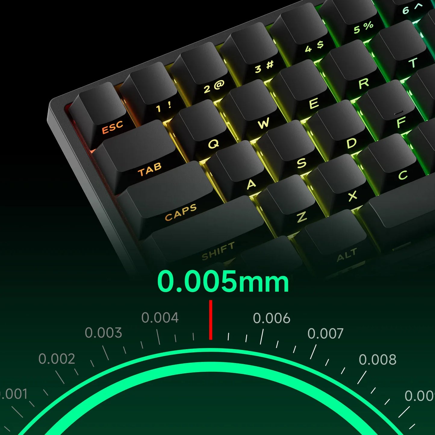 MonsGeek FUN68/60 HE: Teclado Magnético 8K (RT 0.005mm)