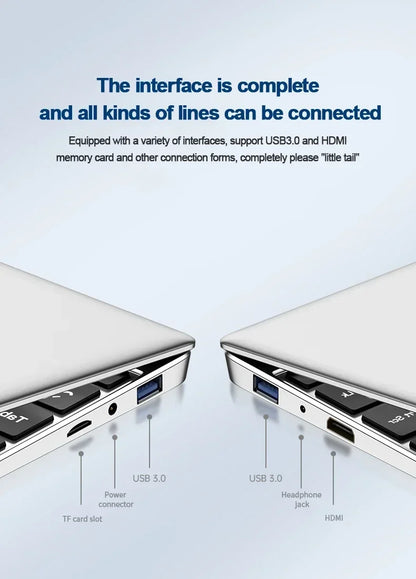 Ultra Slim 14": 12GB RAM + 512GB SSD (Intel Quad-Core)