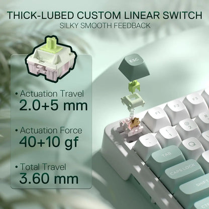 Teclado Mecánico Redragon K719: Pantalla TFT, Gasket Mount & Mint Switches