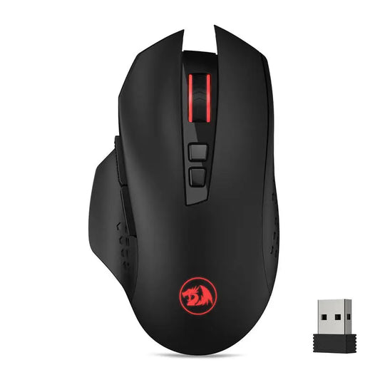 Redragon M656 GAINER: Mouse Gaming Inalámbrico Ergonómico [4000 DPI]