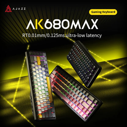 AJAZZ AK680 MAX: Teclado Magnético 8K (E-Sports Edition)