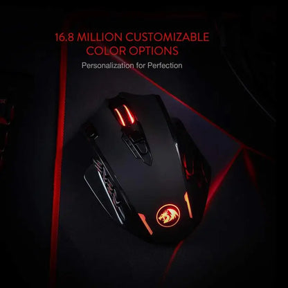 Redragon M913 IMPACT ELITE: Mouse Gamer Wireless & 16 Botones