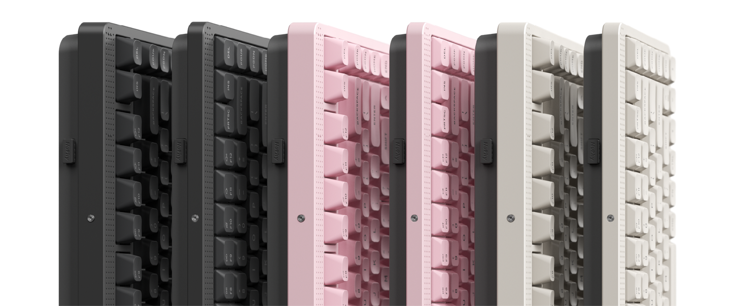 Teclado Mecánico NuPhy Node75: Low-Profile, Gasket Mount & Perilla Pro